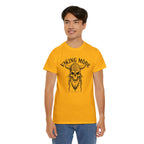 Viking Mode Skull Viking T-shirt | Norse Helmet Skull Graphic Tee