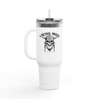 Viking Mode Skull helmet travel mug | 40oz insulated travel mug