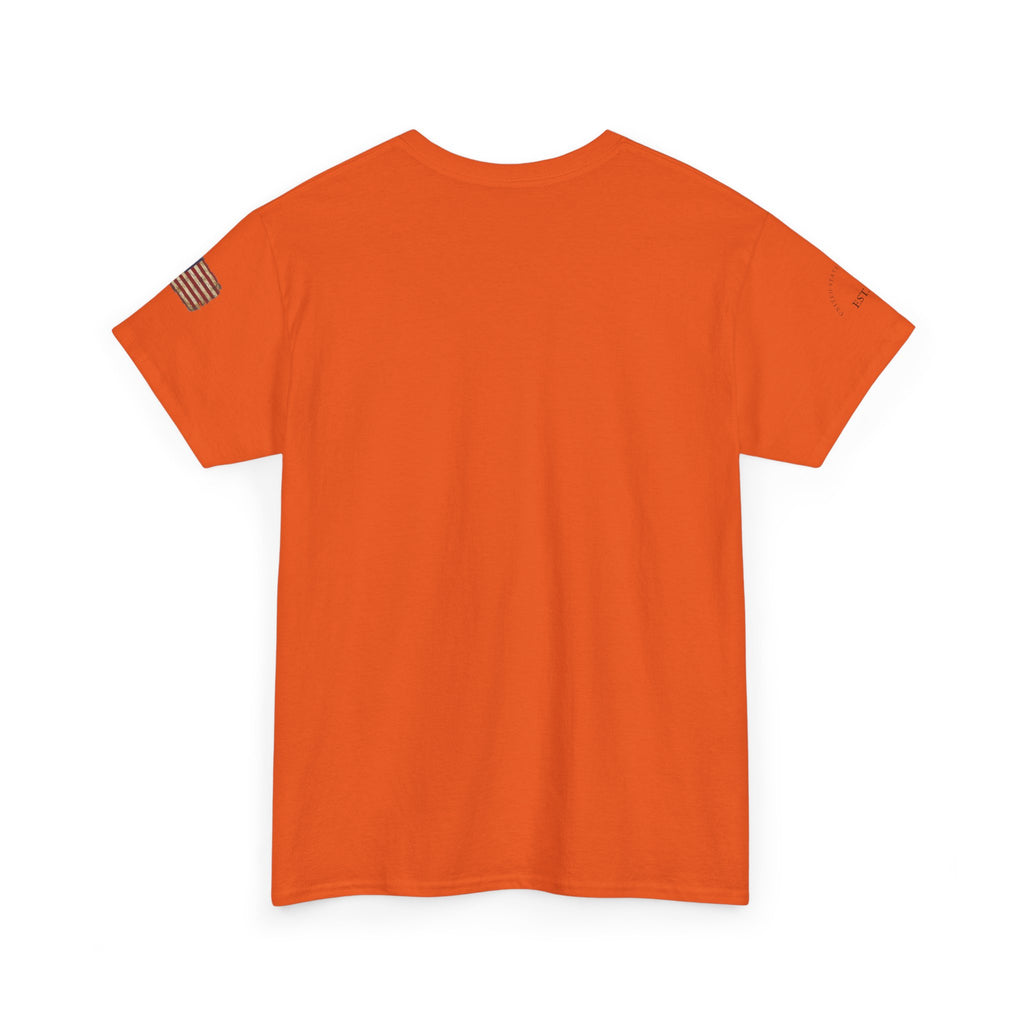 Patriotic Soldier Silhouette Tee — American Flag Military Veteran T-Shirt