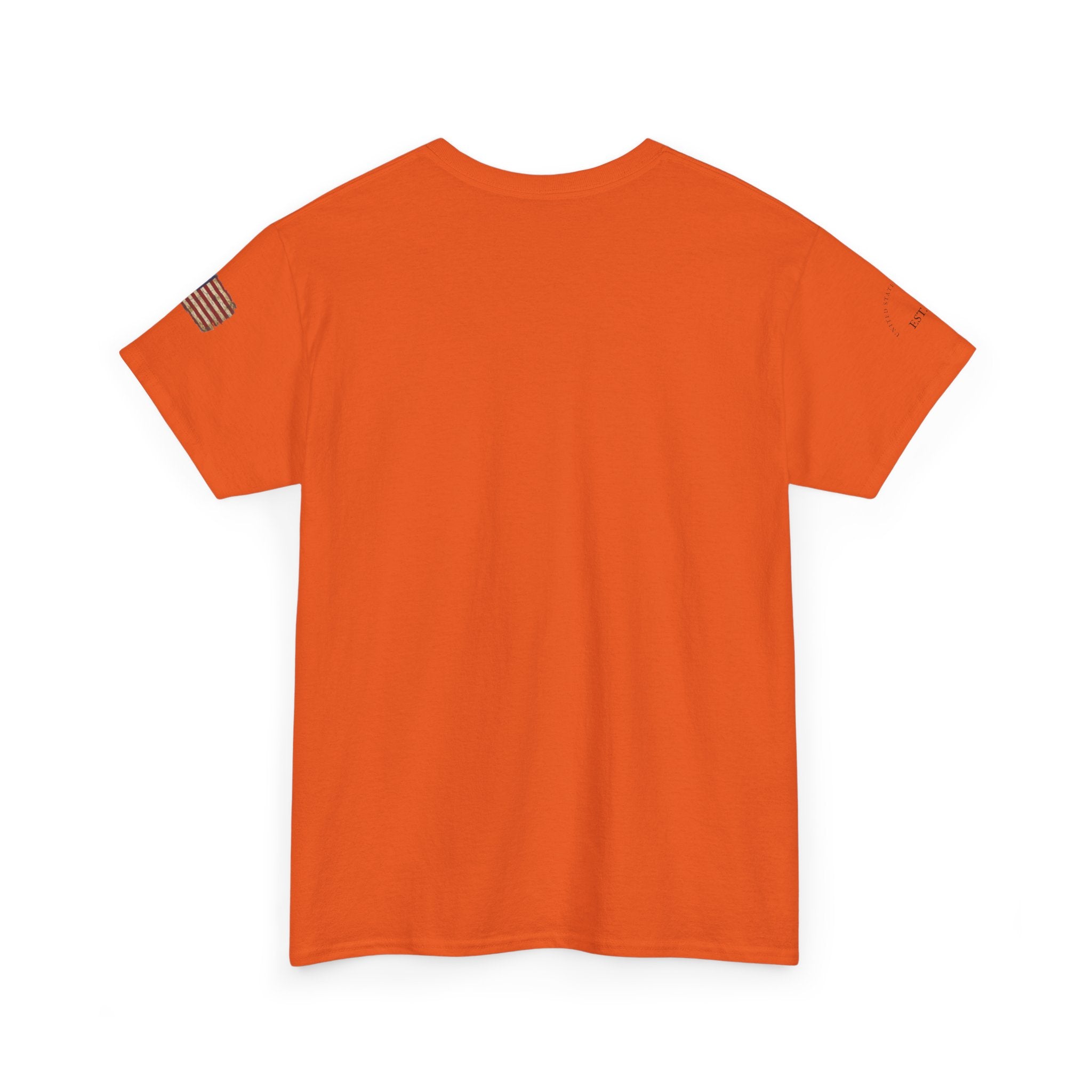 Patriotic Soldier Silhouette Tee — American Flag Military Veteran T-Shirt