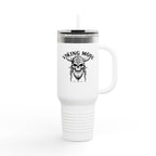 Viking Mode Skull helmet travel mug | 40oz insulated travel mug