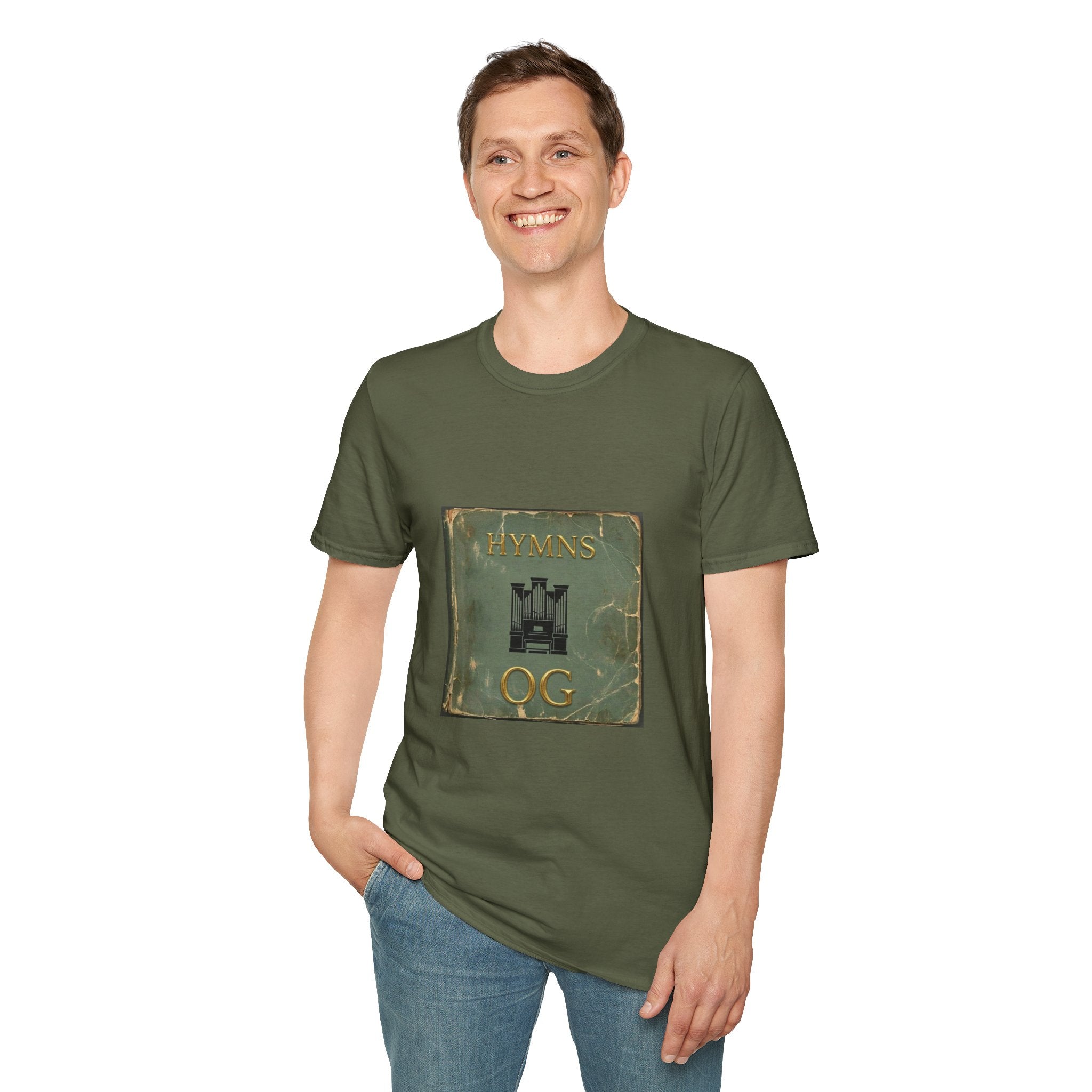 LDS HYMNS OG Graphic Tee | Vintage Emblem T-Shirt