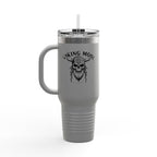 Viking Mode Skull helmet travel mug | 40oz insulated travel mug