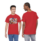 Patriotic Eagle American Flag T-Shirt — USA 1776 Military Tribute Tee
