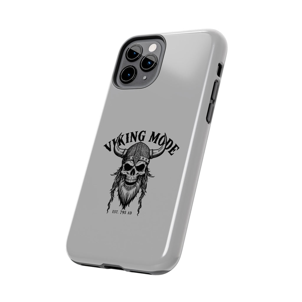 Viking Mode Skull Helmet phone case | Nordic warrior, est. 795 AD
