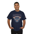 America Patriotic T‑Shirt – "America Celebrating 250 Years" Eagle Emblem