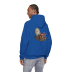 Mushroom Skull Hoodie — Gothic Mushroom Graveyard RIP Pullover