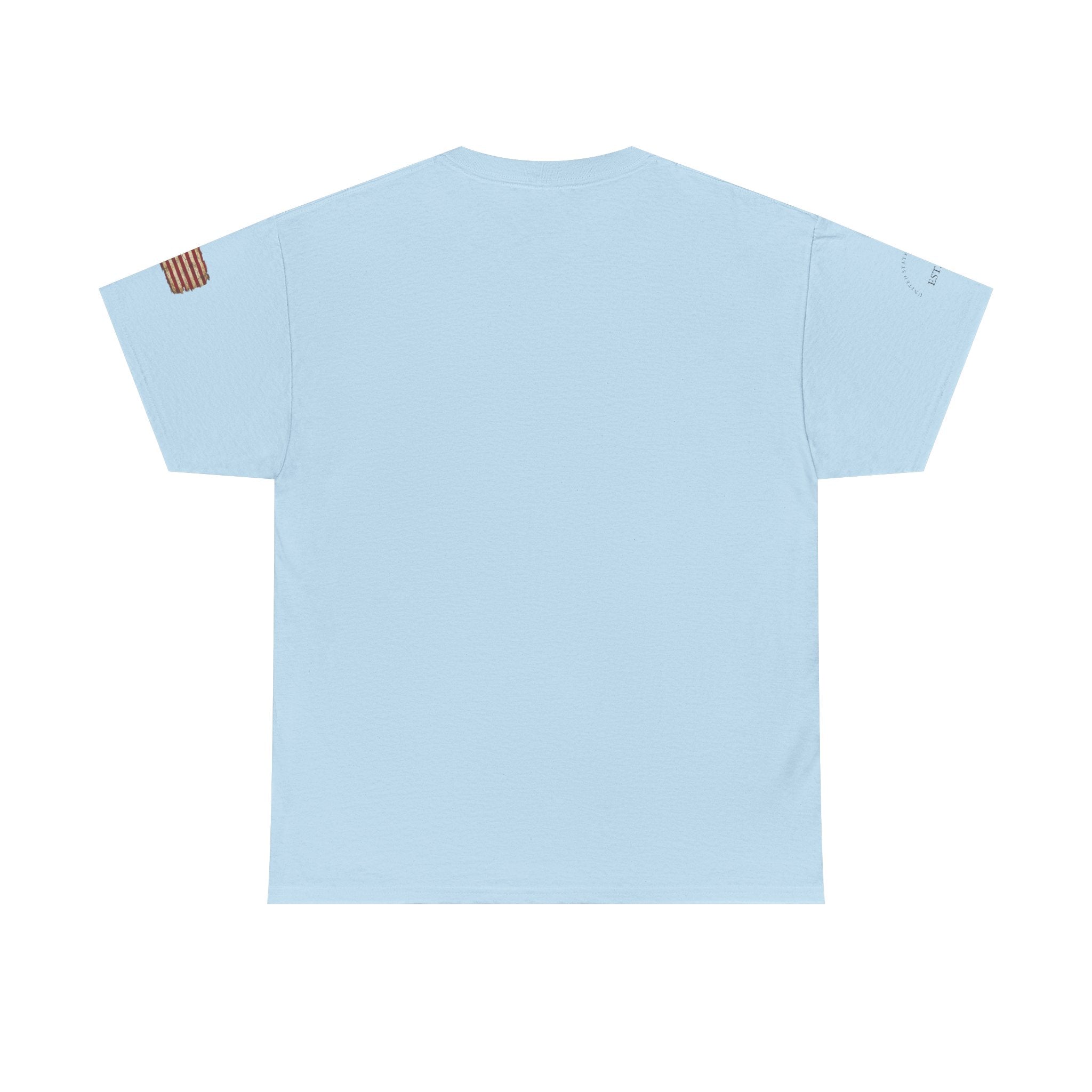 1776 American Flag Tee — "Home of the Free, Because of the Brave" Patriotic T-Shirt