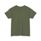 Patriotic Soldier Silhouette Tee — American Flag Military Veteran T-Shirt
