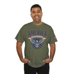 America Patriotic T‑Shirt – "America Celebrating 250 Years" Eagle Emblem