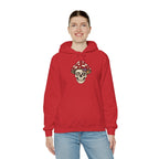 Mushroom Skull Hoodie — Gothic Mushroom Graveyard RIP Pullover