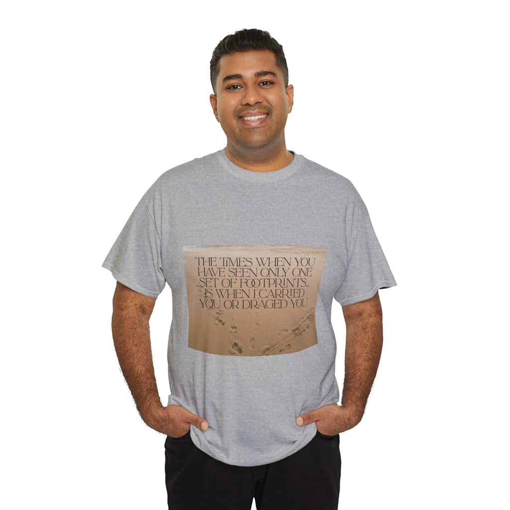 Foot Prints in the Sand | Faith with a Twist