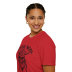 Viking Mode T-Shirt — Skull Horned Helmet Graphic