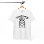 Viking Mode Skull Viking T-shirt | Norse Helmet Skull Graphic Tee