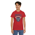 America Patriotic T‑Shirt – "America Celebrating 250 Years" Eagle Emblem