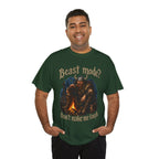 Viking Campfire T-Shirt — "Beast mode? Don’t make me laugh" Graphic Tee