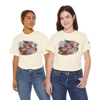 Patriotic Eagle American Flag T-Shirt — USA 1776 Military Tribute Tee
