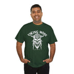Viking Mode Skull Viking T-shirt | Norse Helmet Skull Graphic Tee