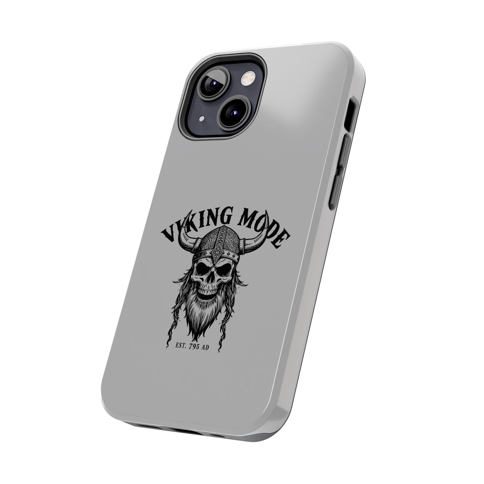 Viking Mode Skull Helmet phone case | Nordic warrior, est. 795 AD