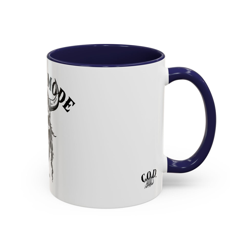 Viking Mode Skull Viking Mug | Accent Coffee Mug 11oz 15oz