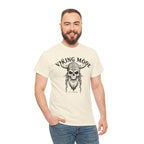 Viking Mode Skull Viking T-shirt | Norse Helmet Skull Graphic Tee