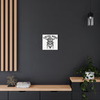 Viking Mode Skull Helmet Matte Canvas