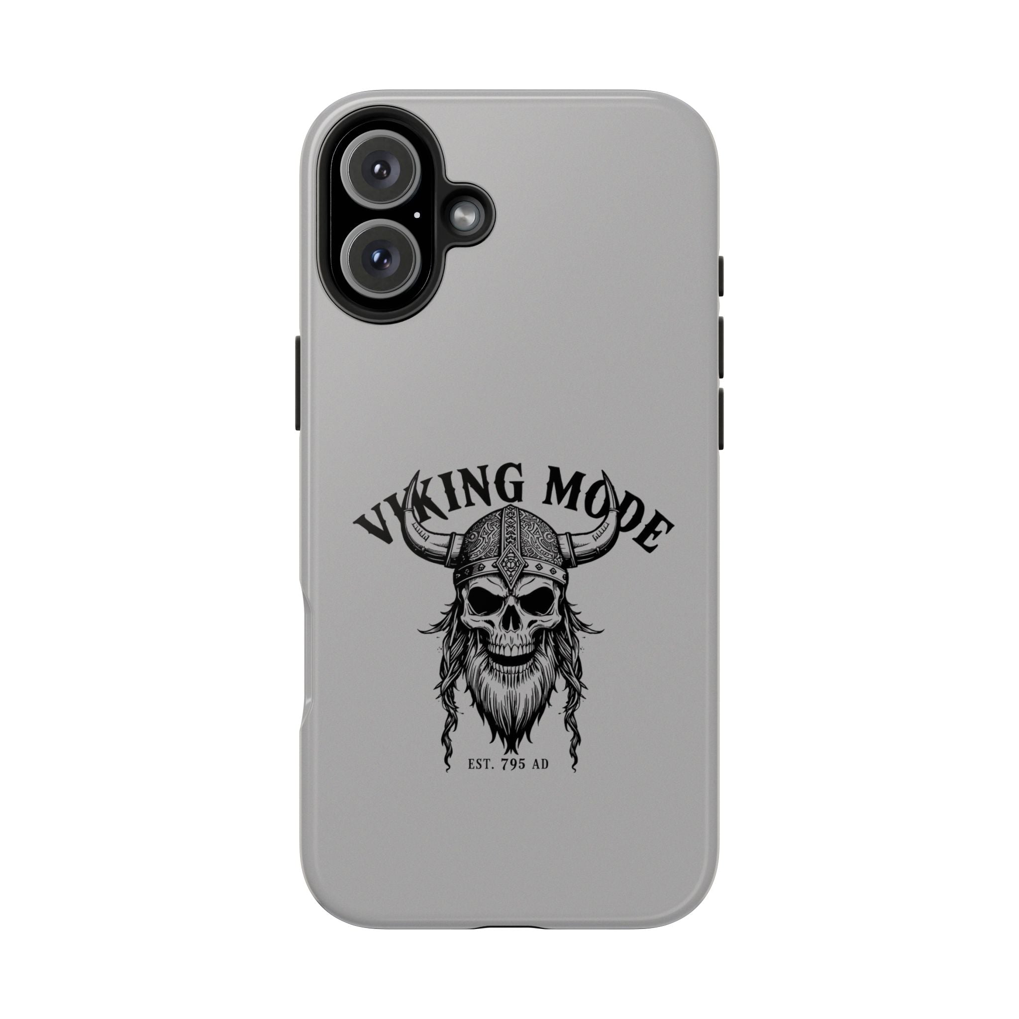 Viking Mode Skull Helmet phone case | Nordic warrior, est. 795 AD