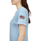 American Flag Kiss T‑Shirt – Patriotic USA Lip Print Tee for 4th of July