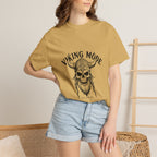 Viking Mode Skull Viking T-shirt | Norse Helmet Skull Graphic Tee