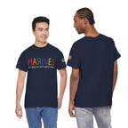 Marines Crayon Tee — “It’s okay, we can’t spell it either” Military Humor T-Shirt