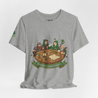 D&D Party at Tavern Table T-Shirt | St. Patrick's Day - Fantasy RPG Dice Roleplay Tee