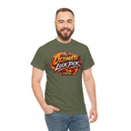T-Shirt — "Ultimate Lock Pick" Fiery Logo Graphic Tee