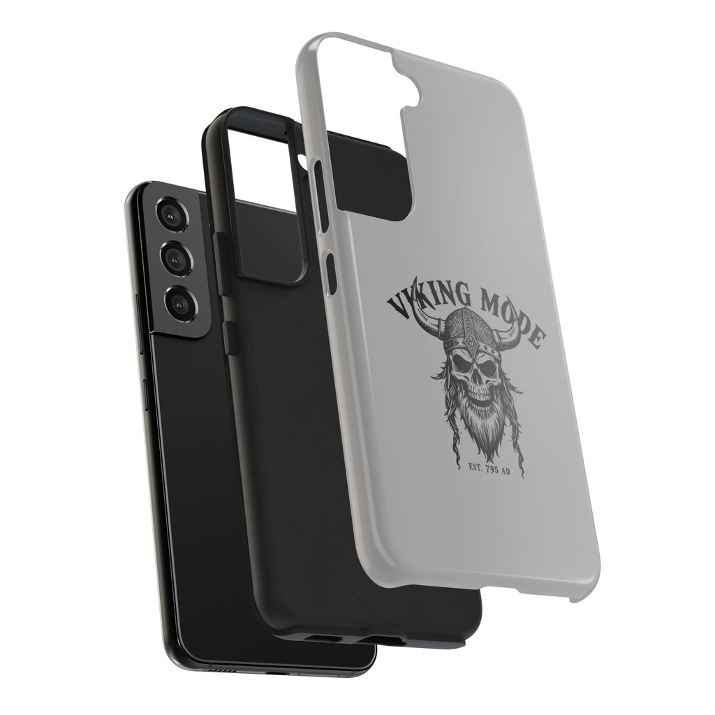 Viking Mode Skull Helmet phone case | Nordic warrior, est. 795 AD