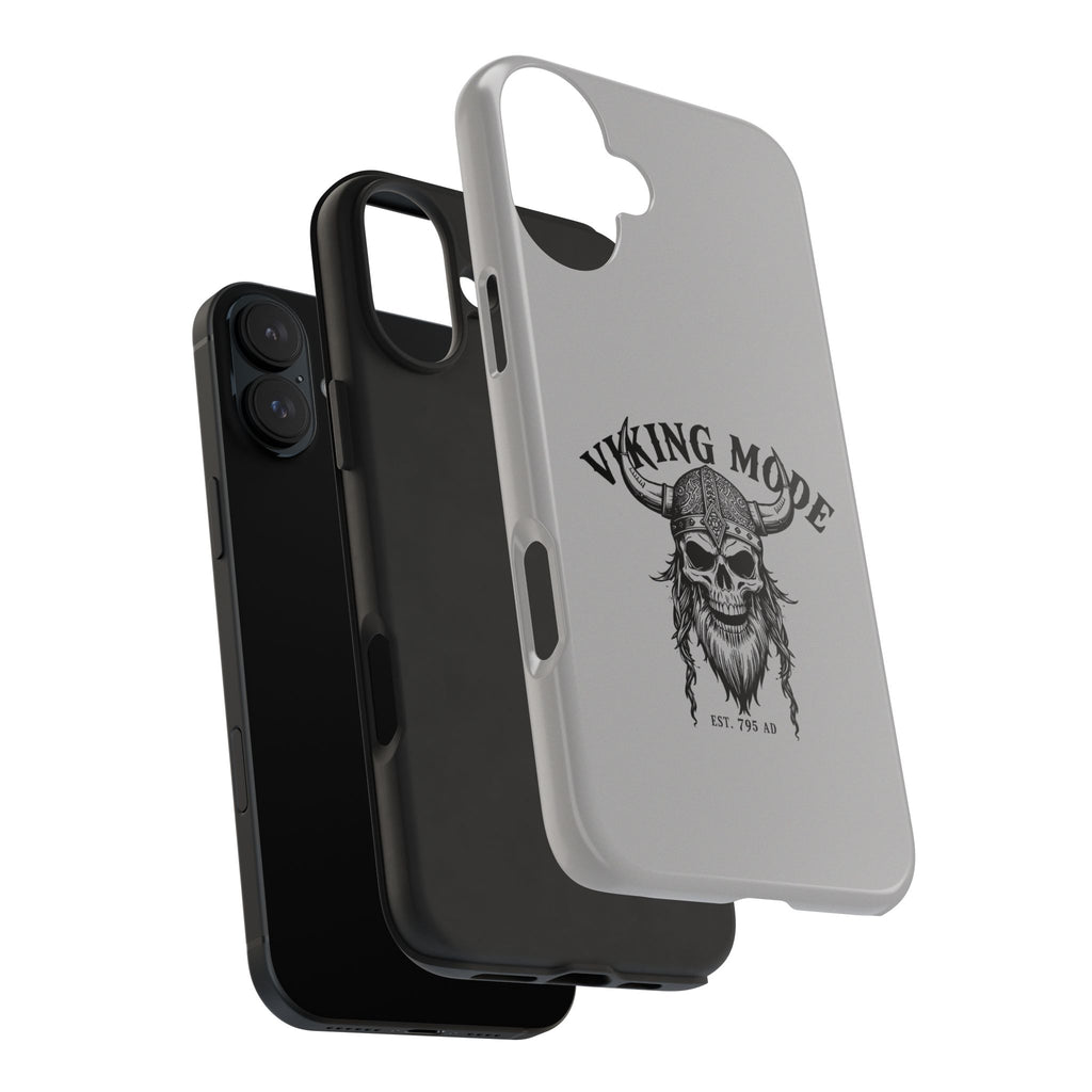 Viking Mode Skull Helmet phone case | Nordic warrior, est. 795 AD