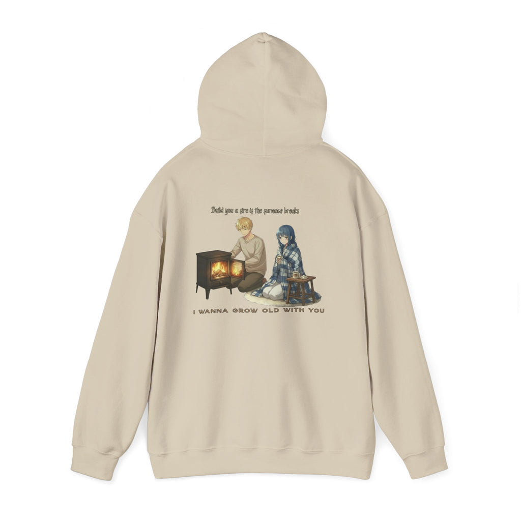 Fire if the Furnace breaks | Wedding Singer | I Wanna Grow Old With You Sweatshirt