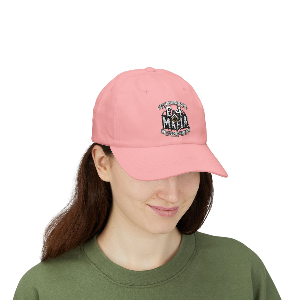 E-4 Mafia' Embroidered Classic Baseball Hat