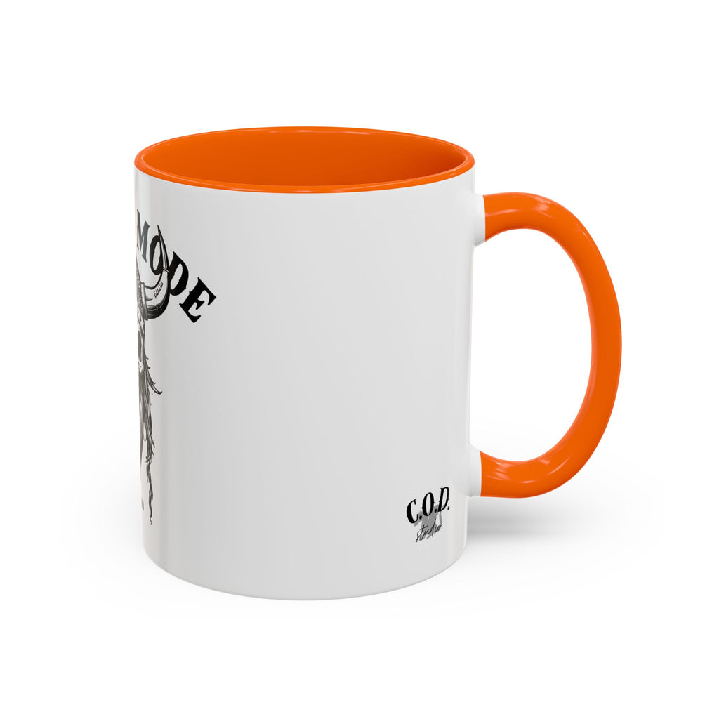 Viking Mode Skull Viking Mug | Accent Coffee Mug 11oz 15oz