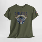 America Patriotic T‑Shirt – "America Celebrating 250 Years" Eagle Emblem