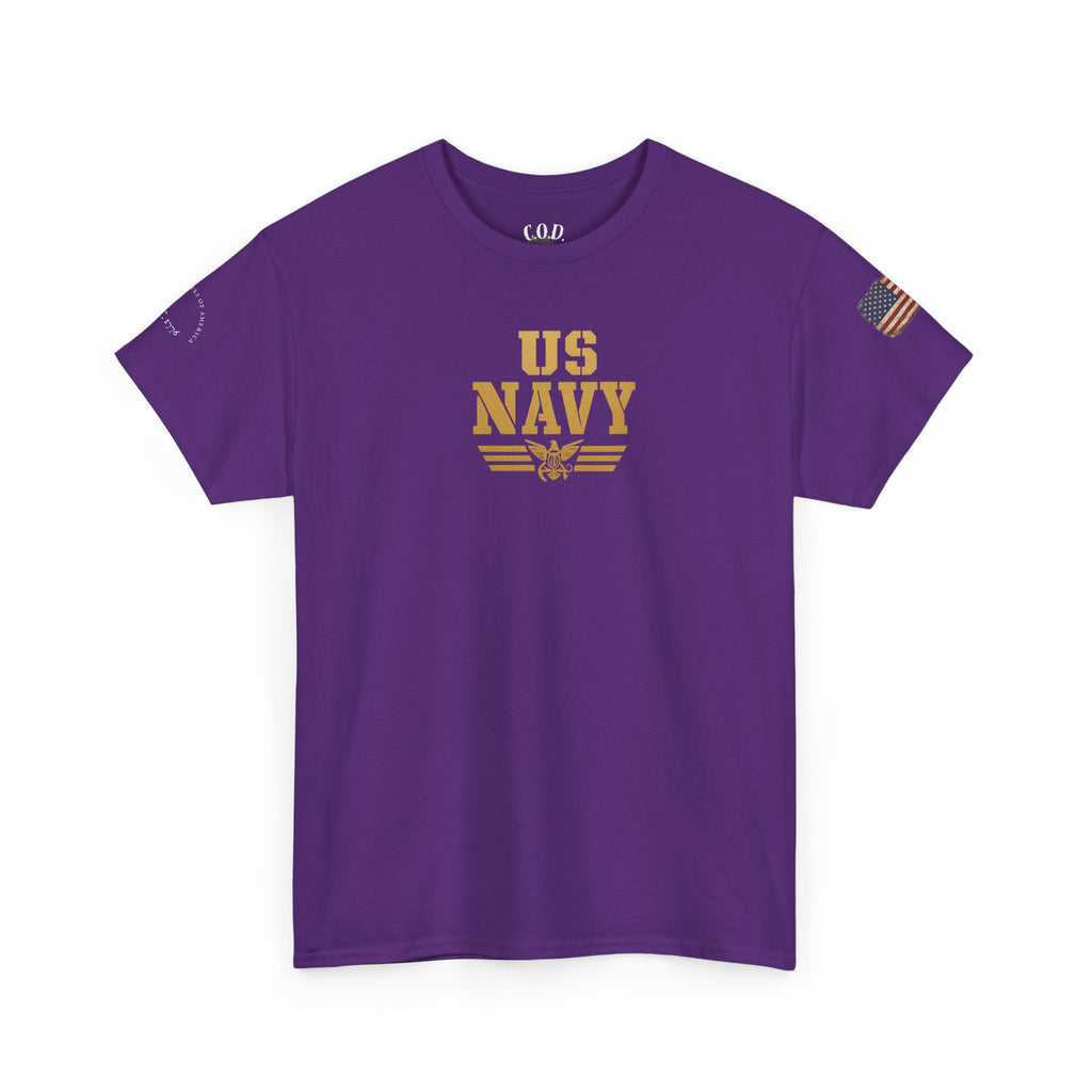 US Navy 'Shore Leave Today, Safety Brief Tomorrow' Graphic Tee