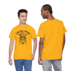 Viking Mode Skull Viking T-shirt | Norse Helmet Skull Graphic Tee
