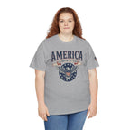 America Patriotic T‑Shirt – "America Celebrating 250 Years" Eagle Emblem