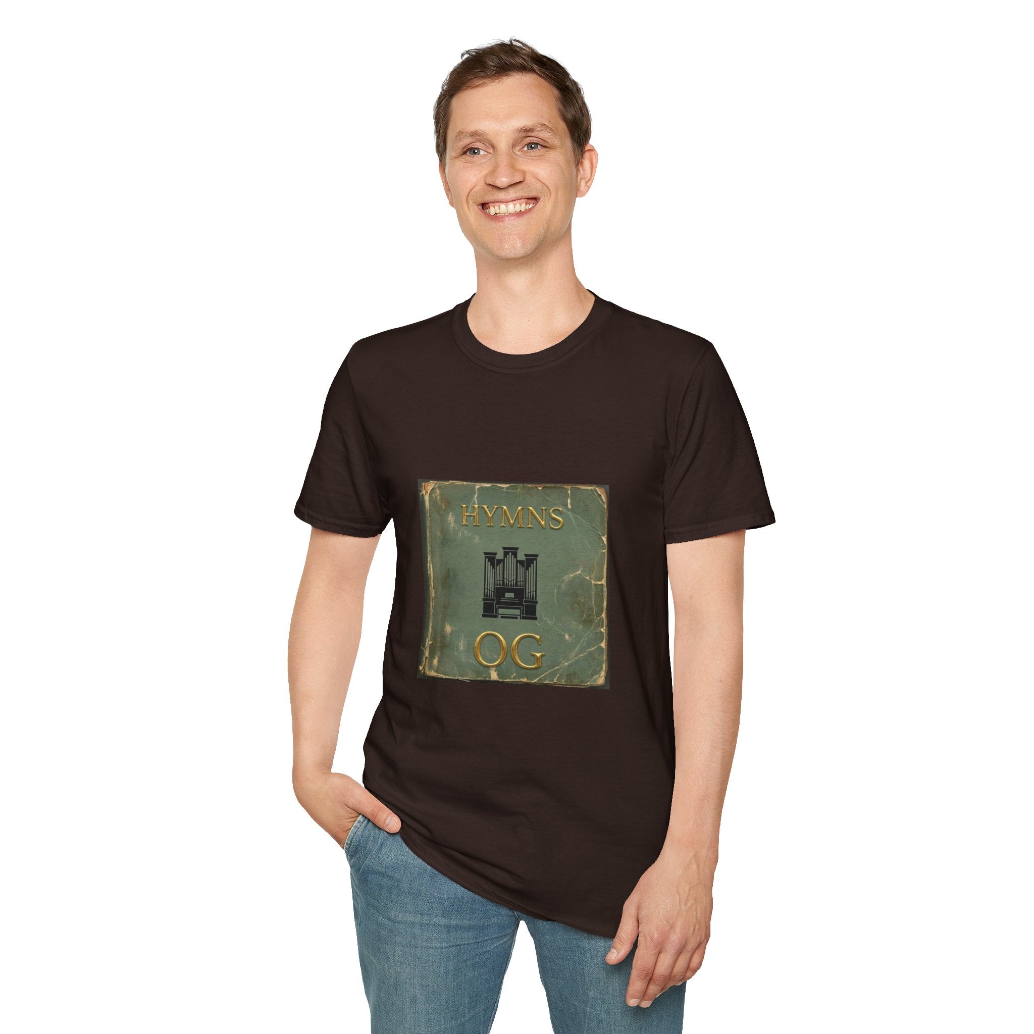 LDS HYMNS OG Graphic Tee | Vintage Emblem T-Shirt