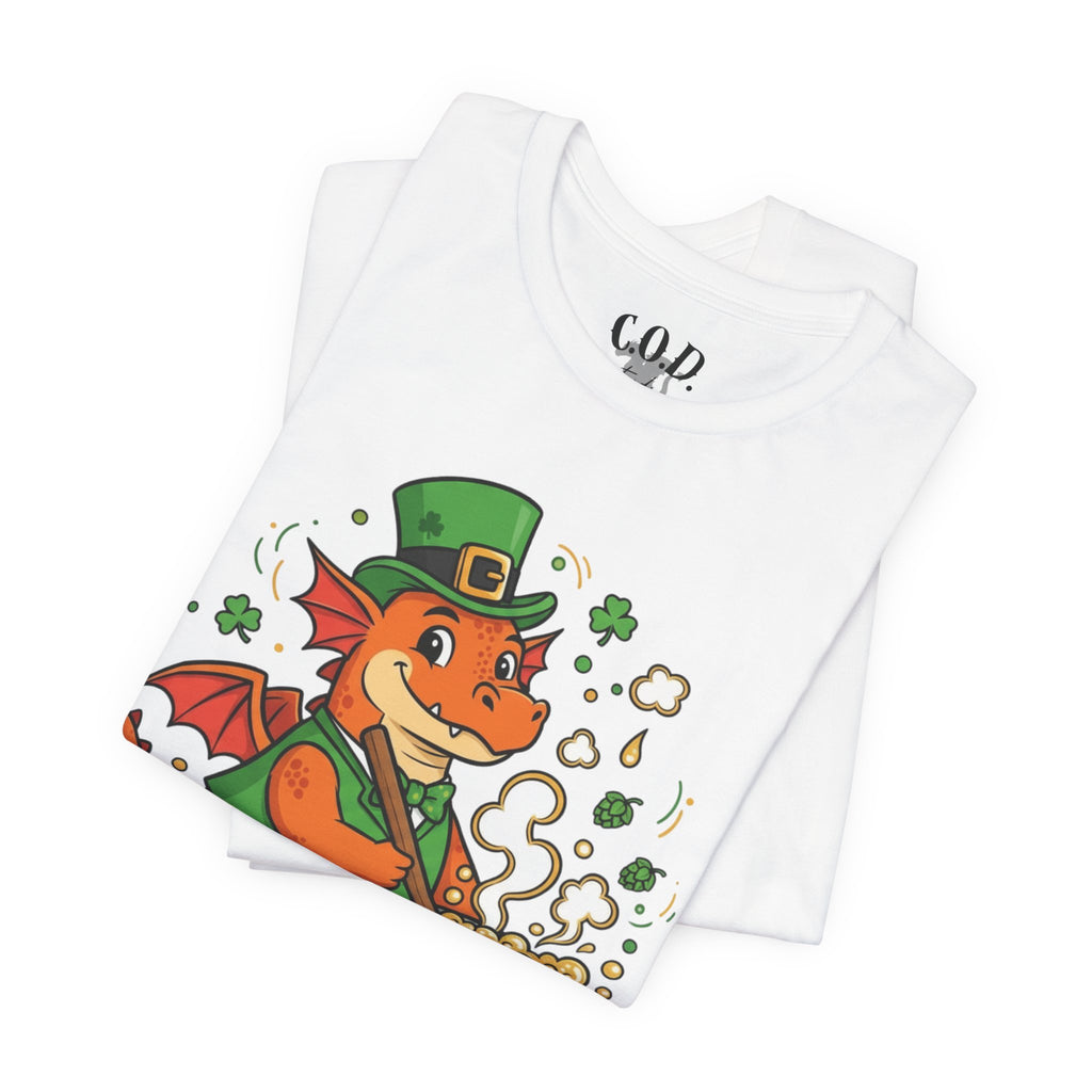 Leprechaun Dragon Brewing 'Just Brew It' T-Shirt | St. Patrick's Day