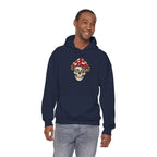 Mushroom Skull Hoodie — Gothic Mushroom Graveyard RIP Pullover