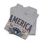 America Patriotic T‑Shirt – "America Celebrating 250 Years" Eagle Emblem