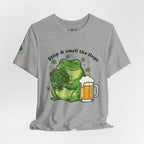 Stop & Smell the Hops Frog T-Shirt | Beer Brewing Graphic Tee