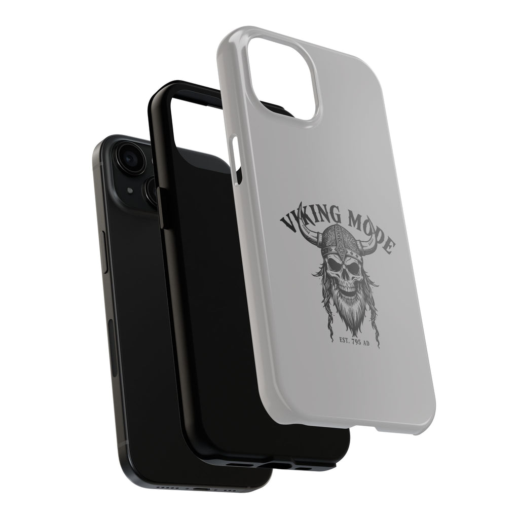 Viking Mode Skull Helmet phone case | Nordic warrior, est. 795 AD