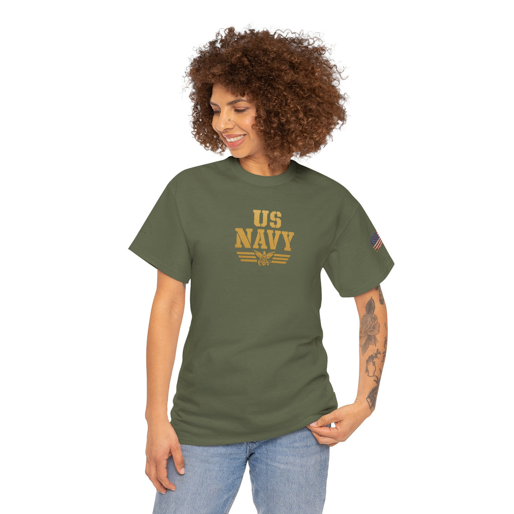 US Navy 'Shore Leave Today, Safety Brief Tomorrow' Graphic Tee
