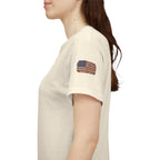 American Flag Kiss T‑Shirt – Patriotic USA Lip Print Tee for 4th of July