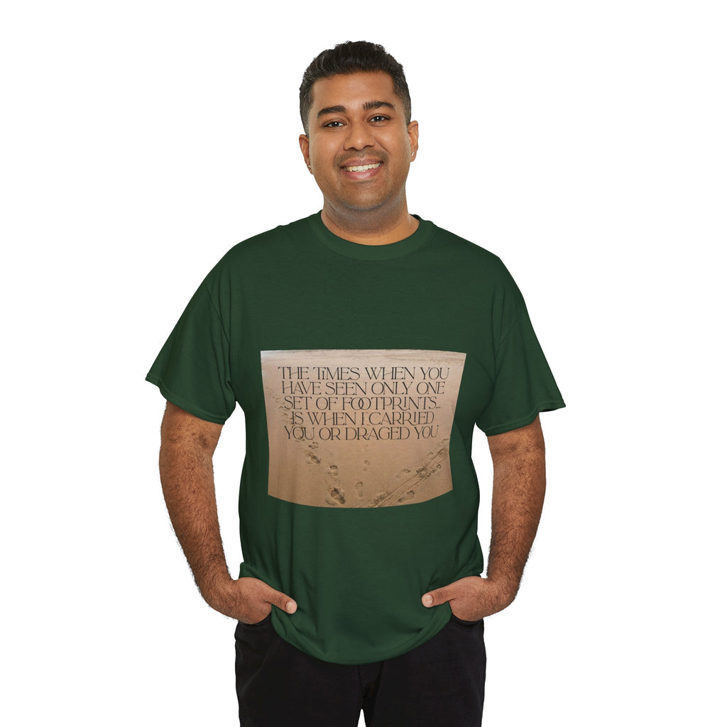 Foot Prints in the Sand | Faith with a Twist